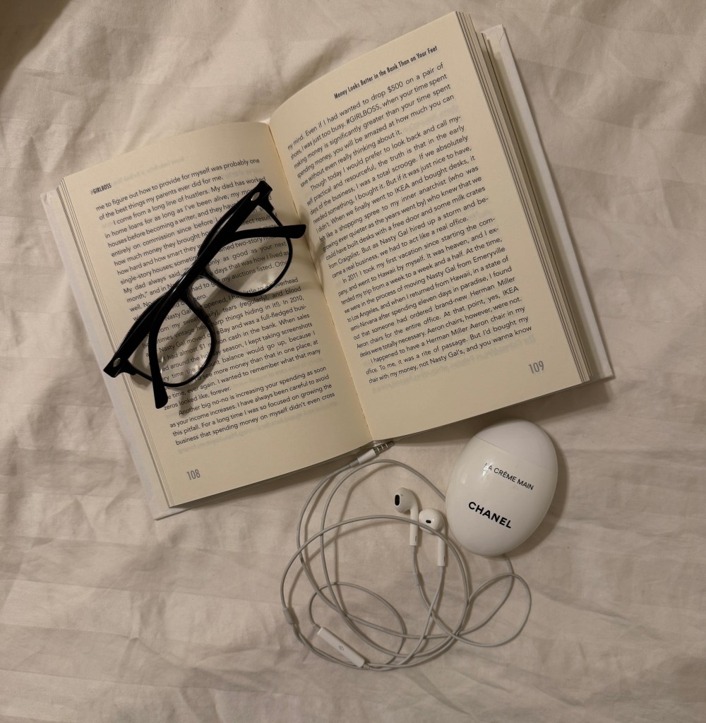book with reading glasses